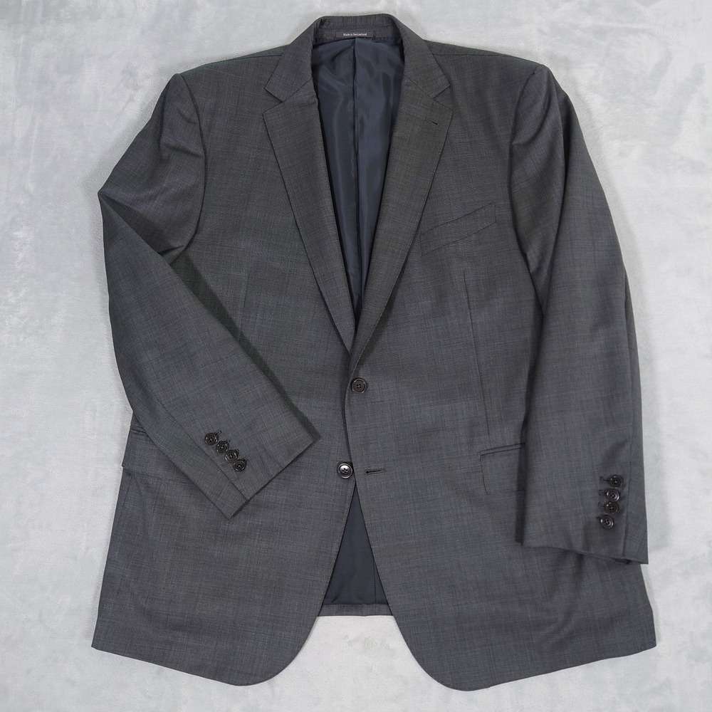 Ermenegildo Zegna Blazer Mila Fit Gray Wool Jacket Mens 52R US 62R IT 221225